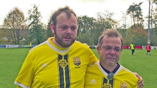 Philipp (l.) und Frederic Nageldinger, Vater und Sohn