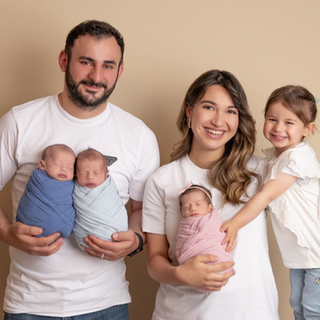 Familie Aslan aus Worms bekam Drillinge.