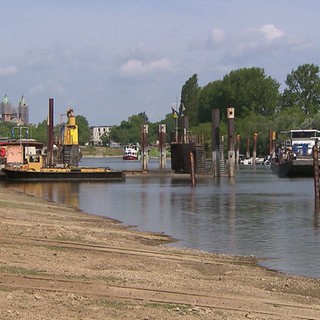 Die Braun-Werft in Speyer repariert seit über 100 Jahren Binnenschiffe.