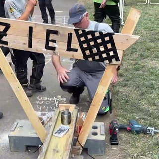 Ziel der Murmel Bahn