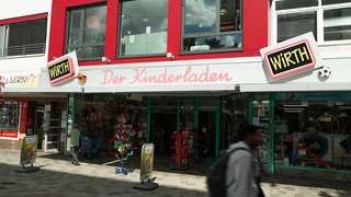 Fassada des Kinderladen Wirths in Mainz