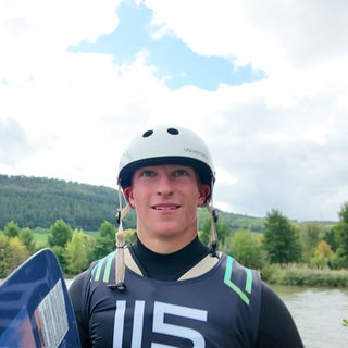Max Bamler ist ein talentierter Wakeboarder.