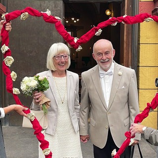 Monika und Rudolf Banner sind verliebt wie man ersten Tag.