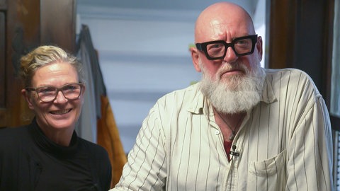 Kathleen und Martin führen die Weinstube "DieDa" in Bad Dürkheim