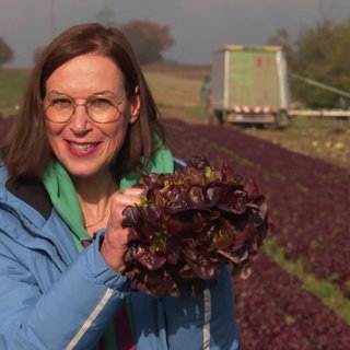 Wetter-Reporterin Ulrike Nehrbass