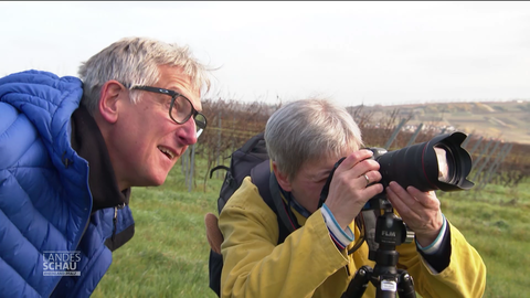 Markus Bundt mit Naturfotografin