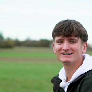 Nils Guhl lebt für sein Hobby, das Lenkdrachenfliegen.