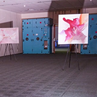 Bilder im alten NATO-Bunker in Großberg