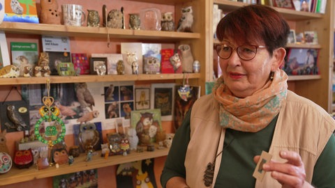 Edeltrud Pinger und ihre Eulensammlung