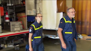 Vater und Tochter Marcel und Zoe Kösling