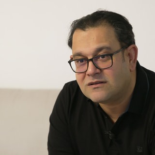 Dhia Sharhani sorgt sich um seine Verwandten im Iran