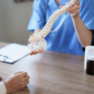 Arztgespräch über Osteoporose