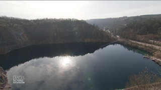 Der Hunsfels-See in Stromberg