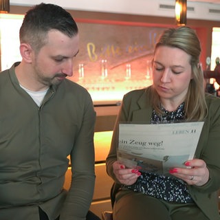 Julia und Marcel Fogen betreiben das Restaurant Simonbräu in Bitburg.