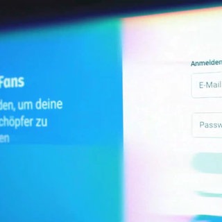 Loginmaske der Erotik-Plattform Only-Fans