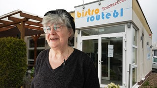 Andrea Krämer, Betreiberin des Bistro Route 61 in NiederzissenEifel