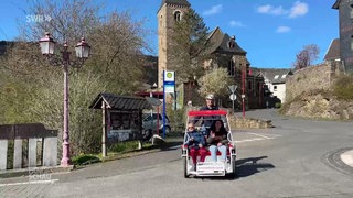 Rikschafahrer in Hönningen