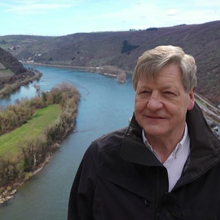Hermann Bär pachtet die Insel Bacharacher Werth, direkt vor Bacharach im Rhein.