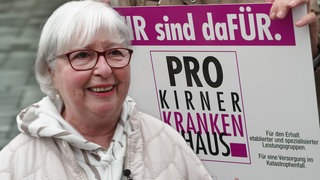 Ellen Müller aus Kirn kämpft um den Erhalt der Klinik