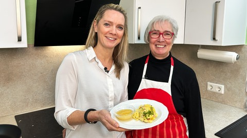 Susanne Nett kocht zusammen mit Mary Hemmerling.