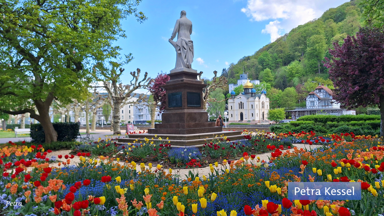 Ein buntes Tulpenmeer im Kurpark Ems ließ unsere Landesschau-Zuschauerin Petra Kessel auf den Auflöser drücken