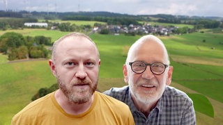 Landarzt Wolfram Gläsener (r.) und sein Nachfolger Philipp Kratz