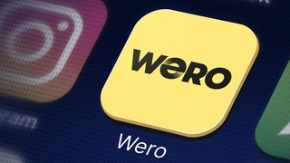 Wero-App auf einem Smartphone