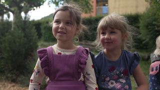 Kindergarten Kinder im Freien
