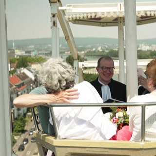 Heiraten in schwindelerregender Höhe.