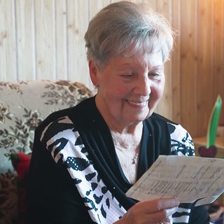 Die heute 90-jährige Anni erinnert sich nicht an den Brief.