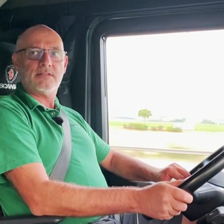 Unterwegs mit dem Lkw-Fahrer Torsten Weckbach auf A 61