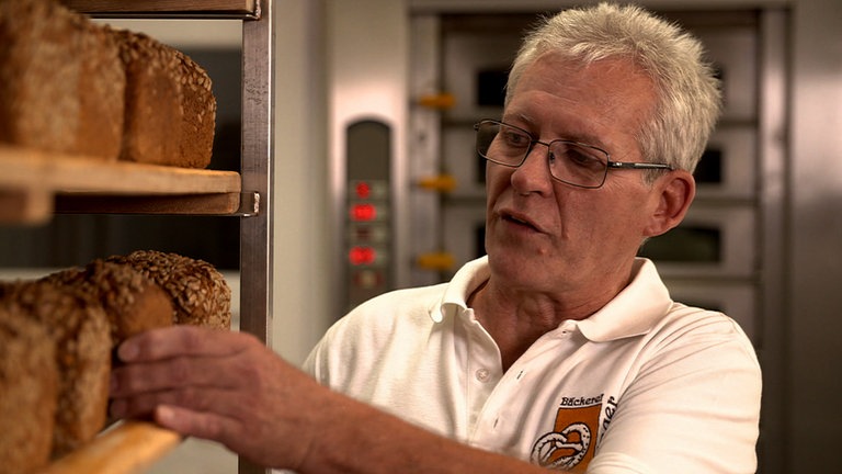 Bäcker Hans-Peter Bollinger