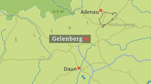 Hierzuland Gelenberg, Karte