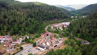 Erfenstein von oben