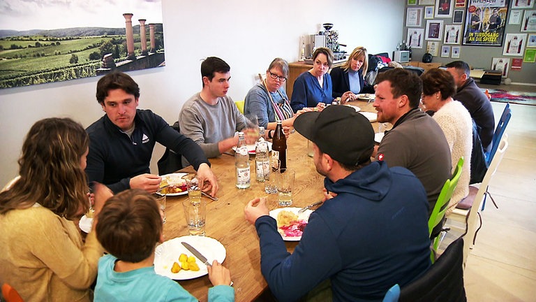 Freinsheim - Beim gemeinsamen Essen