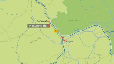 Medenscheid - Karte