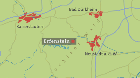 Karte Erfenstein