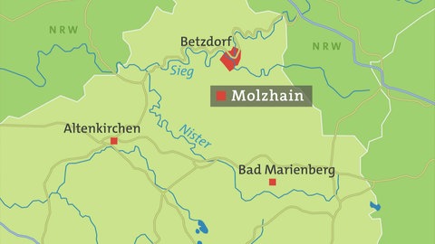 Molzhain - Karte