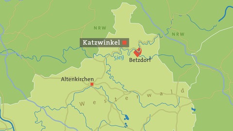 Katzwinkel - Karte