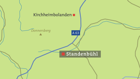 Standenbühl Karte