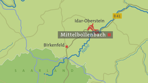 Hierzuland Mittelbollenbach Karte