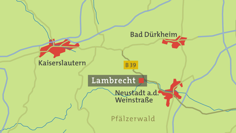 Hierzuland Lambrecht Karte