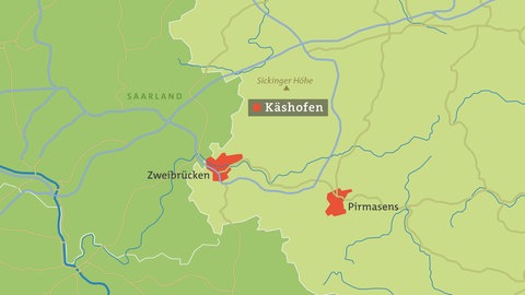 Käshofen - Karte