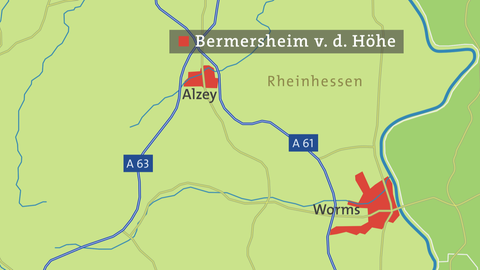 Bermersheim Karte