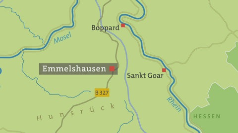 Emmelshausen - Karte