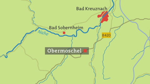 Obermoschel Karte