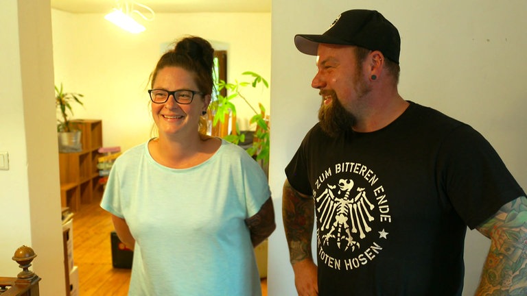 Desiree Hoffmann und ihr Partner Marcel Brett