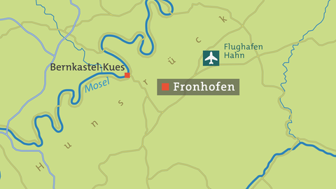 Hierzuland Fronhofen, Karte