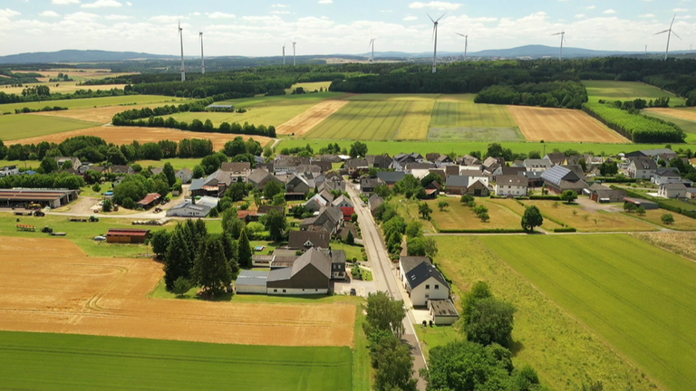Hierzuland Fronhofen, Ortsansicht