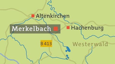 Karte von Merkelbach